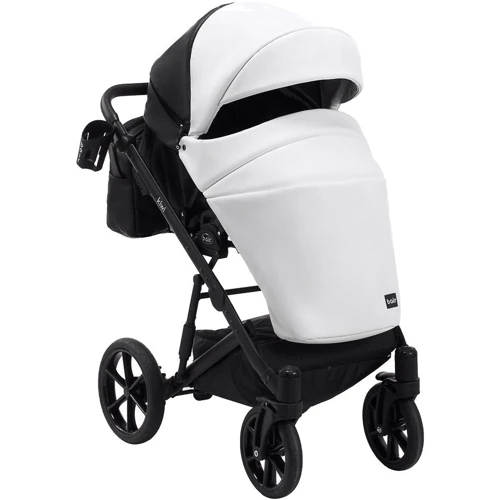 Коляска 2 в 1 Bair Kiwi ECO BK-51/15 білий/чорний (680899) фото 7