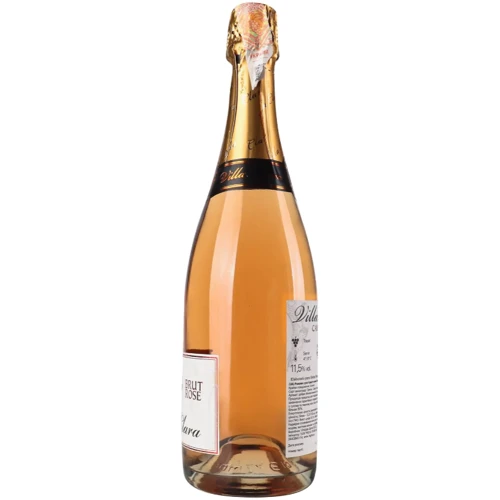Ігристе вино Villa Clara Cava Brut Rose 0.75 (АLR6274): Об'єм, л 0.75