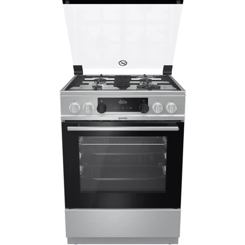 Плита комбінована Gorenje K6341XA: Тип варильної поверхні газова
