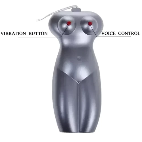 Мастурбатор с вибрацией и звуковым сопровождением BAILI - Two Passion Lady Vagina And Ass Vibrating (BM-009136PL)