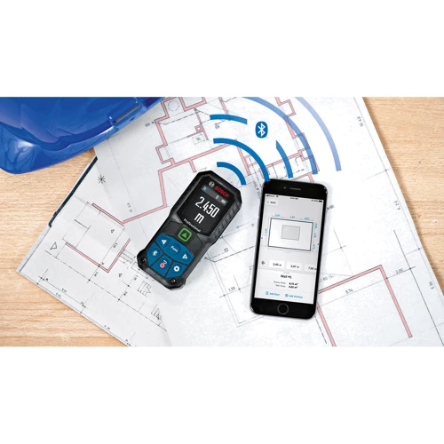 Лазерный дальномер Bosch GLM 50-27 CG (0601072U00): Особенности С Bluetooth, Влагостойкие, С дисплеем