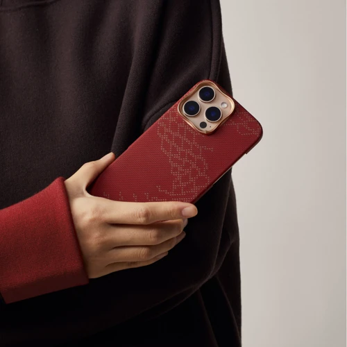 Чехол для iPhone Pitaka Snake Ridge Tactile Woven Case with MagEZ Grip Sunny Day for iPhone 16 Pro Max: Тип чехла накладка на заднюю часть