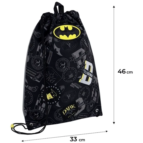 Набор Kite рюкзак + пенал + сумка для обуви 555 DC Batman (SET_DC25-555S) фото 10