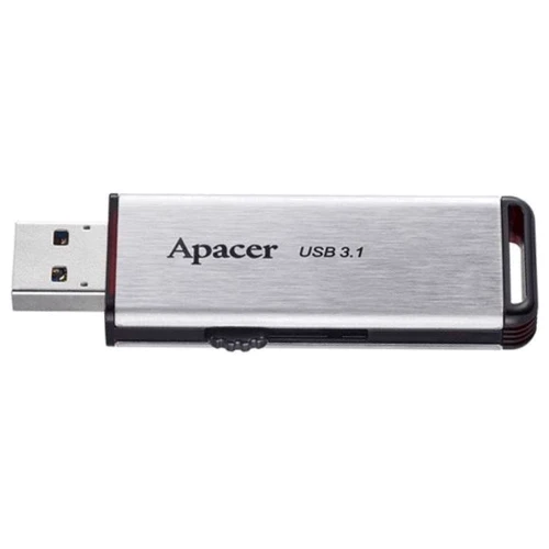 USB-флешка Apacer AH35A 64GB USB 3.1 Gen 1 Silver (AP64GAH35AS-1): Объем памяти 64 GB