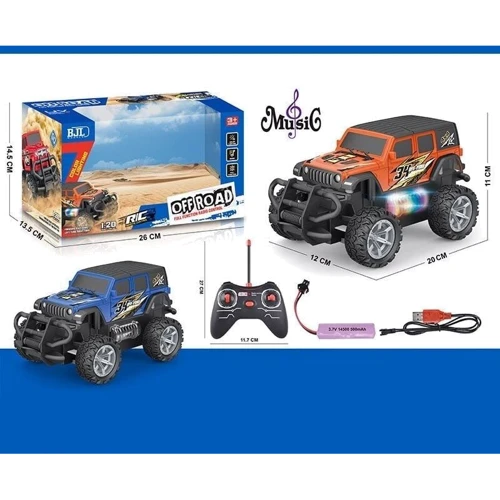 Джип на радиоуправлении со световыми и звуковыми эффектами (BJL 251): Форма Автомобиль