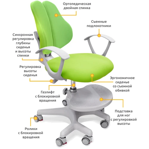Детское кресло Evo-kids Mio-2 KZ (арт.Y-408 KZ) фото 7