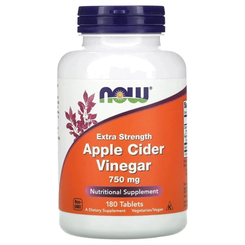 

Now Foods Apple Cider Vinegar 750 mg - 180 Tablets