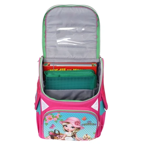 Ранец CLASS 9922 Fairy Club, 34x27x14см: Корпус рюкзака Каркасный