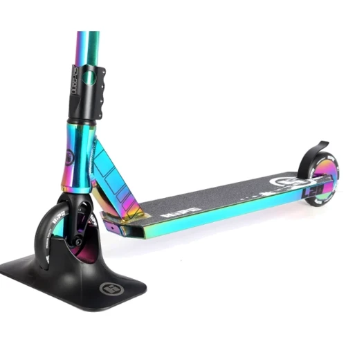Самокат трюковый Hipe L20 Neo Chrome: Тип колес надувные