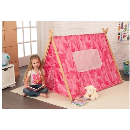 Игровой набор KidKraft Camo A-Frame Tent - Pink (00219): Производитель KidKraft