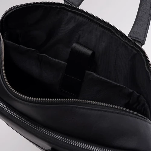 Мужская сумка мессенджер А4 Ricco Grande черная (K17564-3bl-black): Фактура Матовая, Гладкая