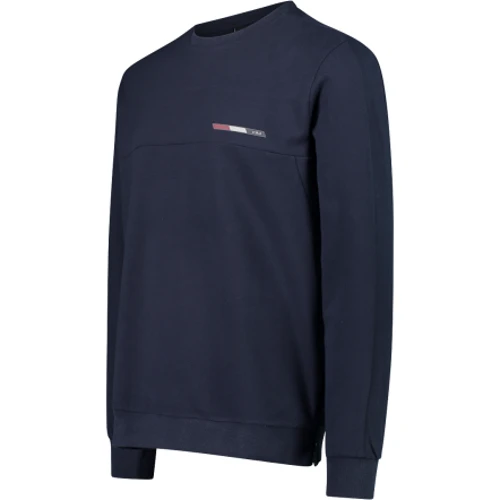 Свитшот CMP Man Sweat 31D4497-N950 50 темно-синий: Капюшон Без капюшона