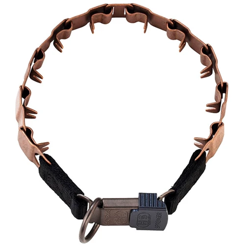 Нашийник пластинчастий Sprenger Neck-Tech Sport для собак з замком ClicLock куроган сталь 48 см
