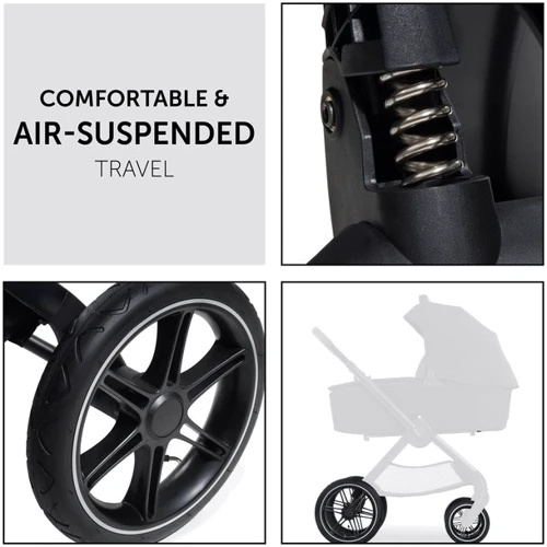 Універсальна коляска 2 в 1 Hauck Walk N Care Air Black (16547-8): Стать дитини Унисекс, Для мальчиков, Для девочек