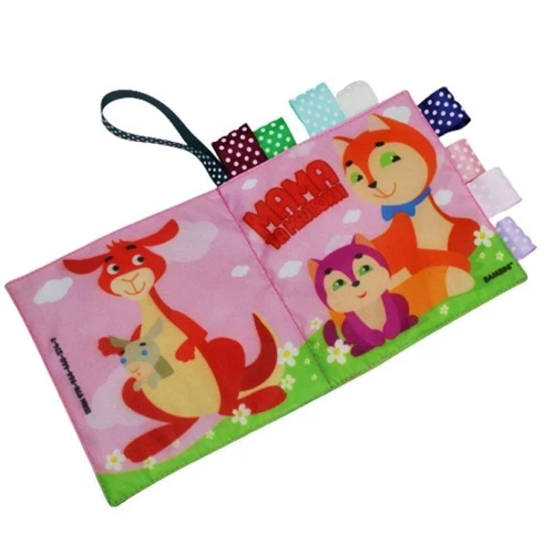 Мягкая книжка Bambini Мама и малыши (3747): Тип прочее