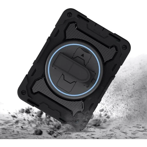 Аксессуар для iPad BeCover Armored Shockproof Case Horizontal Handle Black for iPad 10.9 (2022 / 2024) / iPad 11 2025 (712151): Особенности держатель для стилуса, с подставкой, противоударный, Надежная защита от царапин и загрязнений