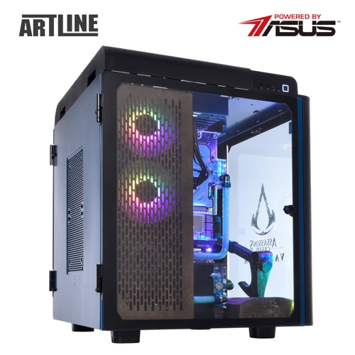 Персональный компьютер (ПК) ARTLINE Overlord VALHALLA (VALHALLAv12): Процессор AMD 16-core Ryzen 9 7950X 4.5-5.7GHz