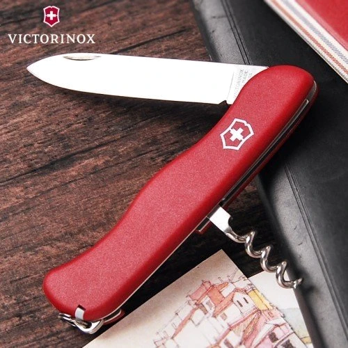 Мультитул Victorinox Alpineer 111мм/5предметов/красный нейлон (0.8823): Тип мультитул (многофункциональный инструмент)