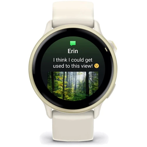 Смарт-годинник Garmin Vivoactive 6 Lunar Gold with Bone Band (010-02985-01) фото 1