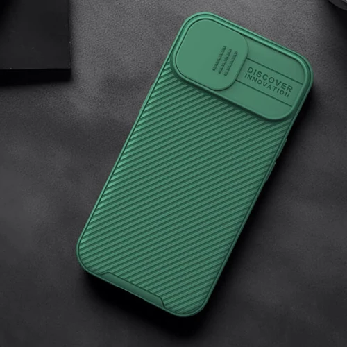 Чехол для iPhone Nillkin CamShield Pro Deep Green for iPhone 15 фото 6