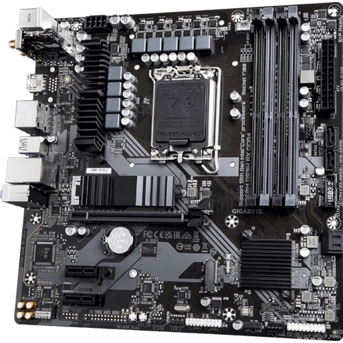 GIGABYTE B760M DS3H AX DDR4: Разъемы на задней панели Ethernet RJ-45, HDMI, USB 3.2 Gen 1, USB 3.2 Gen 1, USB 3.2 Gen 2, USB 2.0