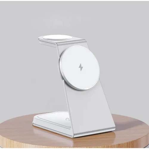 Зарядное устройство Proove Wireless Charger Omni Power 15W 3in1 White: Кабель в комплекте USB-C