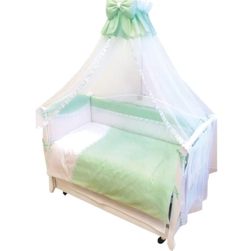 Постельный комплект 8 эл. Twins Magic sleep 4070-M-003, green, зеленый: Тип постельный комплект