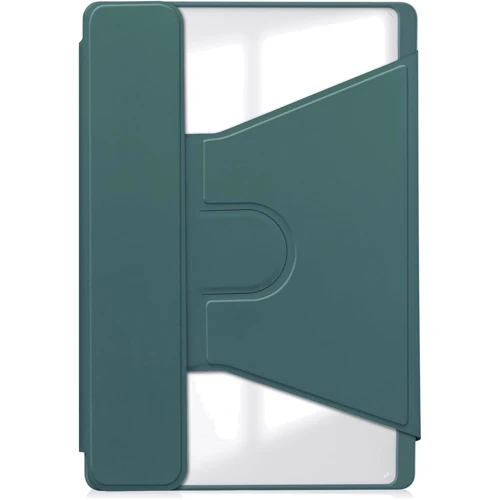 Аксесуар для планшетних ПК BeCover Case Rotatable Smart Keyboard Dark Green для Lenovo Tab M11 TB-TB330FU/Xiaoxin Pad 11 2024 (711076): Матеріал Экокожа