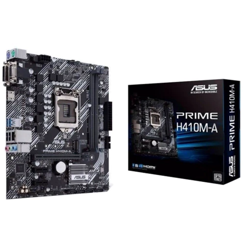 ASUS PRIME H410M-A / CSM: Оперативна пам'ять 2xDDR4 2933 МГц, до 64 ГБ
