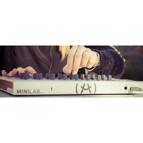 MIDI-клавиатура Arturia Minilab MKII Black Edition + Arturia Analog Lab V фото 10