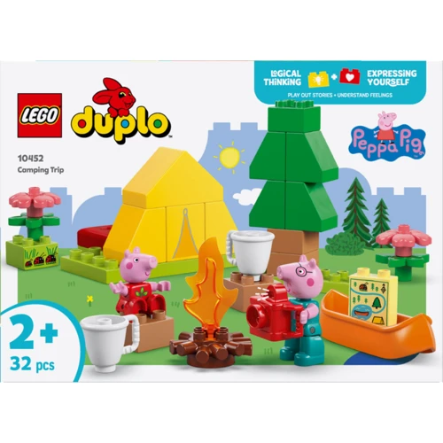 Конструктор LEGO DUPLO Peppa Pig Туристический поход 32 детали (10452)