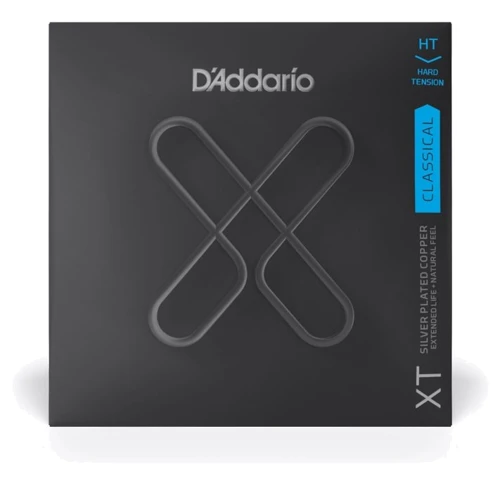 Струна для гитар Комплект струн D'addario XTC46 XT Classical Hard Tension