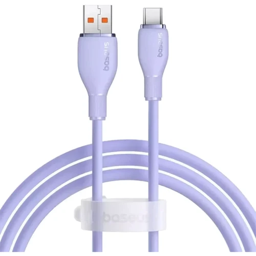 Кабель Baseus USB Cable to USB-C Pudding Series Fast Charging 100W 2m Purple (P10355703511-01)