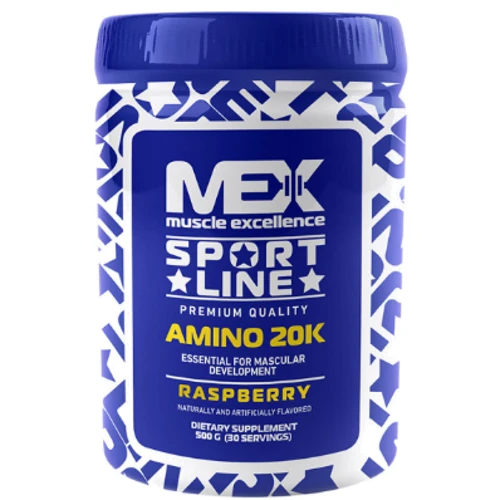 Амінокислота для спорту MEX Nutrition Amino 20K 500 g Raspberry