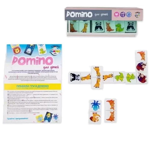 Настольная игра Mic Strateg Domino Limited edition на украинском языке (30737): Производитель Mic