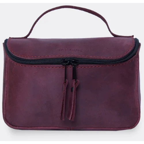 Косметичка INCARNE Timeless Бордо M 22x13.5x10 см