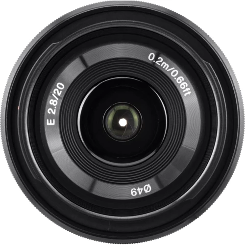 Объектив для фотоаппарата Sony SEL20F28 E 20mm F2.8 UA: Байонет Sony E-mount