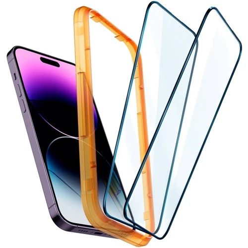 Захисне скло для iPhone Spigen Tempered Glass Glas TR Align Master FC 2 Pack Black (AGL05204) for iPhone 14 Pro Max: Тип аксесуара защитное стекло