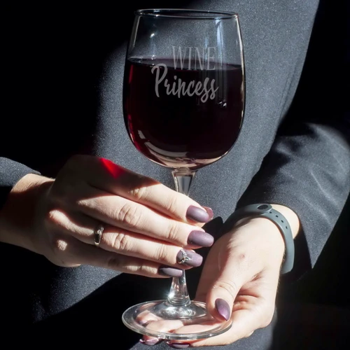 Бокал BeriDari для вина "Wine princess" 420 мл фото 2