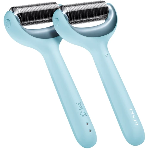 Електронний ролер для обличчя та тіла з мікроголками GESKE MicroNeedle Face&Body Roller 8в1 turquoise фото 5