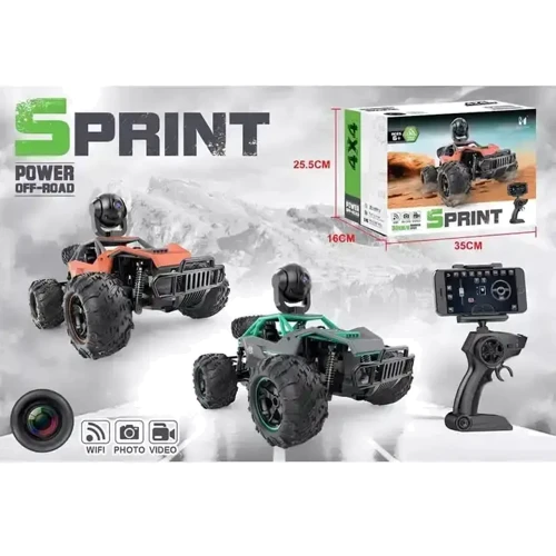 Машина на радіокеруванні: підсвічування, HD камера, Wi-Fi (2 кольори) (LH-C 039 W-1)