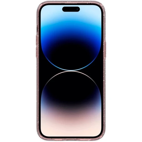 Чехол для iPhone Spigen Liquid Crystal Glitter Rose Quartz (ACS04811) for iPhone 14 Pro Max фото 5