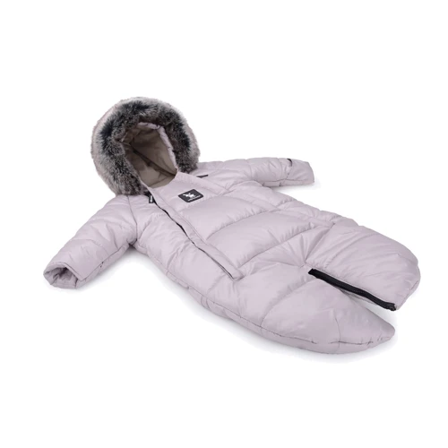 Зимний комбинезон - трансформер Cottonmoose Moose 0-6 M latte (латте)