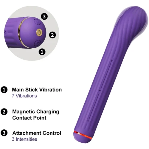 Вибратор Otouch Magic Stick S1 Plus - Purple