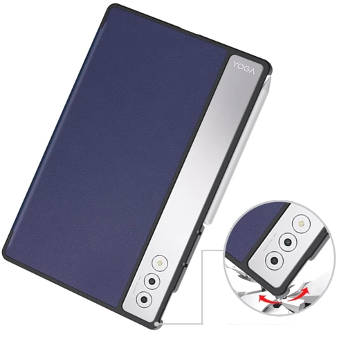 Аксессуар для планшетных ПК BeCover Smart Case Deep Blue for Lenovo Yoga Tab Plus 12.7 (713430)