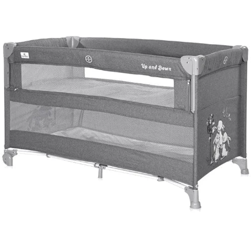 Манеж Lorelli UP AND DOWN (grey rabbits): Тип кроватка-манеж