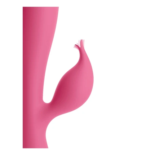 Jimmy Jane Glo Rabbit Heating Vibrator - вибратор-кролик, 10.8x3.8 см