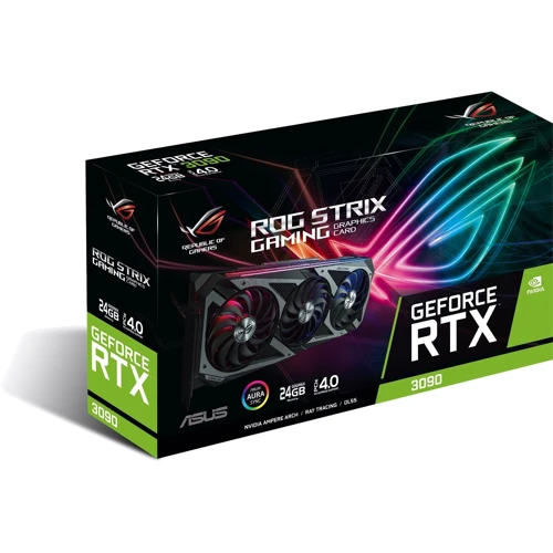 Видеокарта ASUS ROG-STRIX-RTX3090-24G-GAMING: Интерфейс PCI Express 4.0 x16
