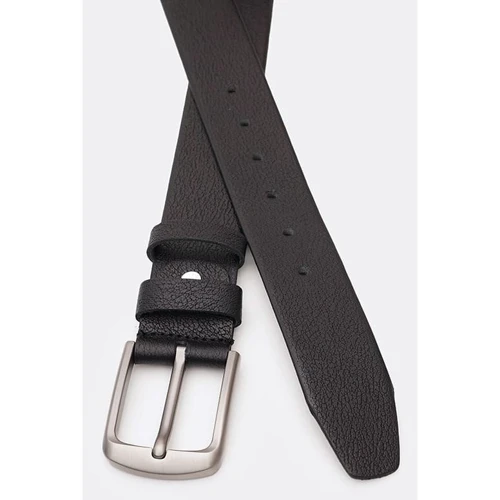 Мужской ремень Borsa Leather черный (V1125DPL04-black): Пол Мужской