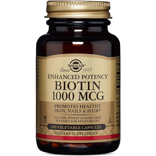 Solgar Biotin Солгар Биотин 1000 mcg 100 капсул